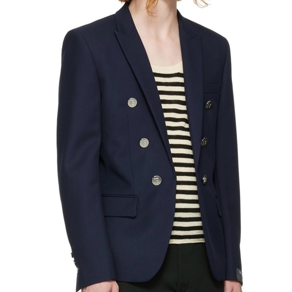 BALMAIN WOOL BLAZER - Picture 2 of 5